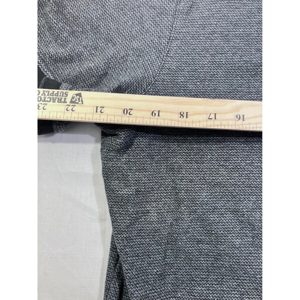 Banana Republic Mens Cotton Pique Polo Shirt‎ Size L Gray Striped Short Sleeve